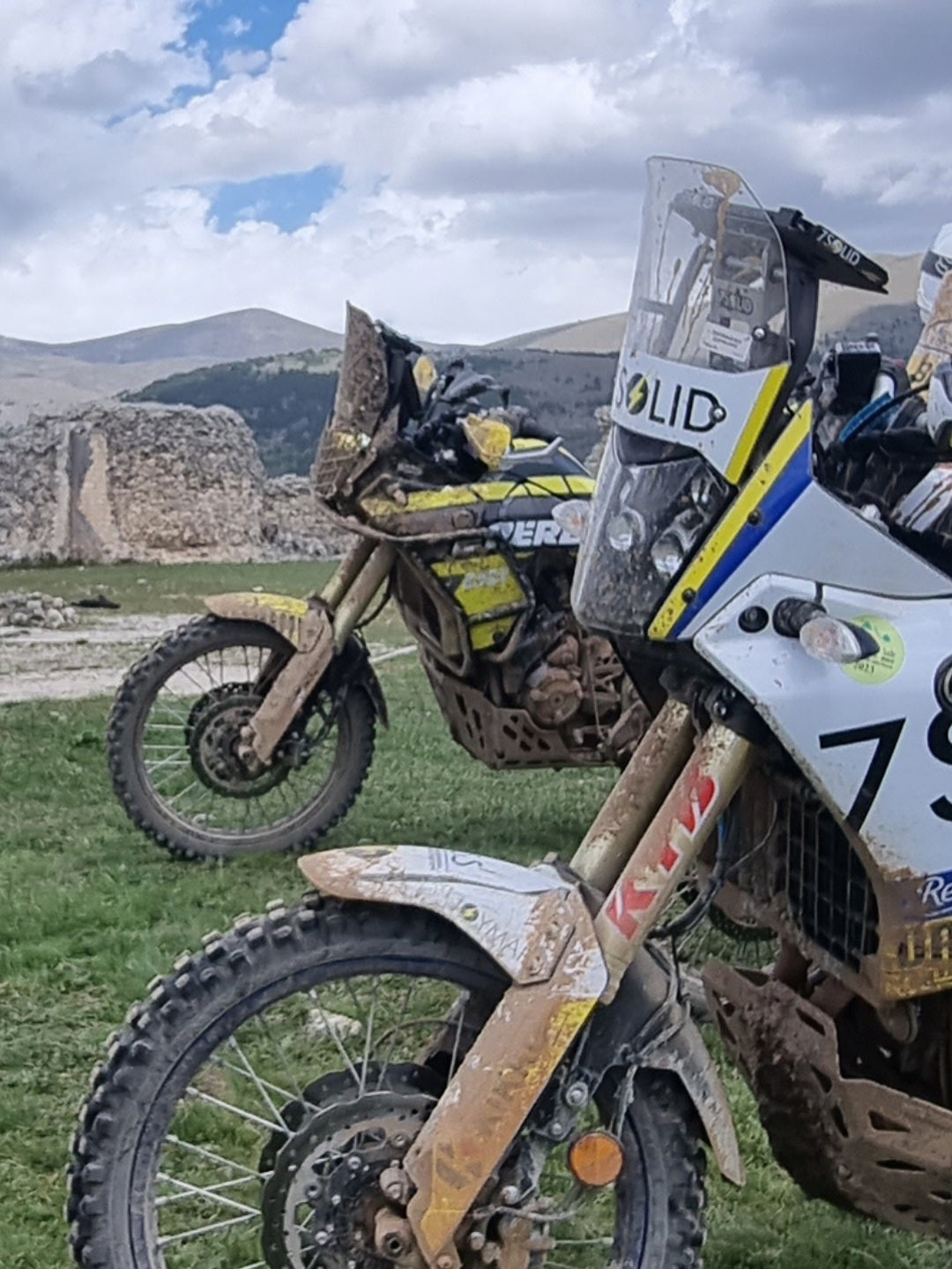 Windshield spacers for Ténéré 700